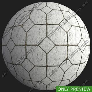 PBR substance preview marble floor 0001